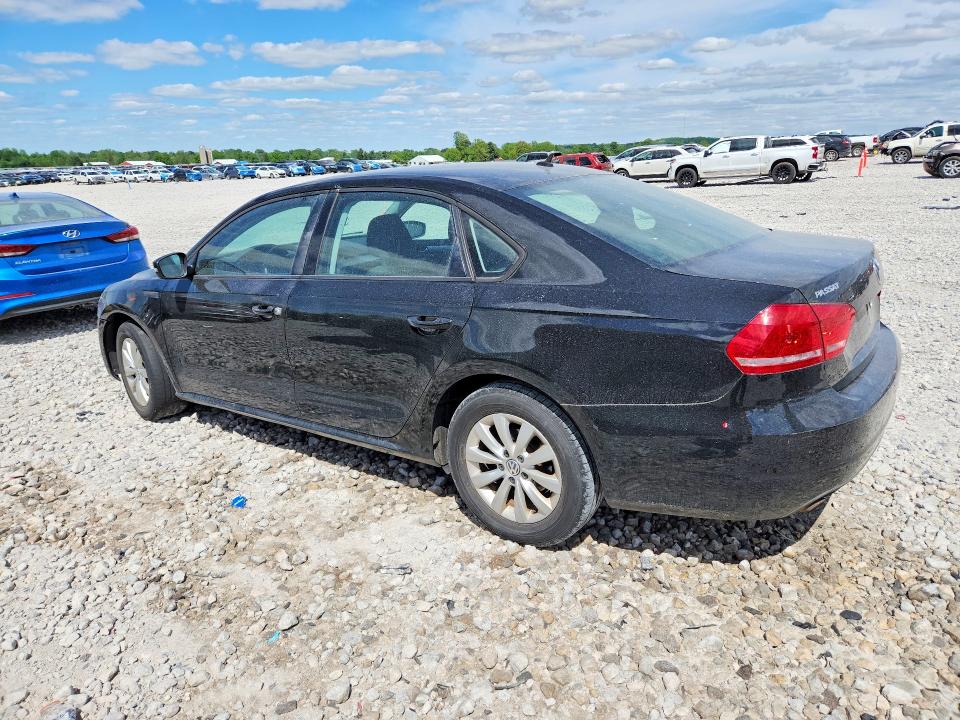 2013 Volkswagen Passat VIN 1VWAP7A37DC088175 COPART salvage auction — SIDE, MI - CERTIFICATE OF TITLE, sold $725 on 2026-07-09 (photo 2)