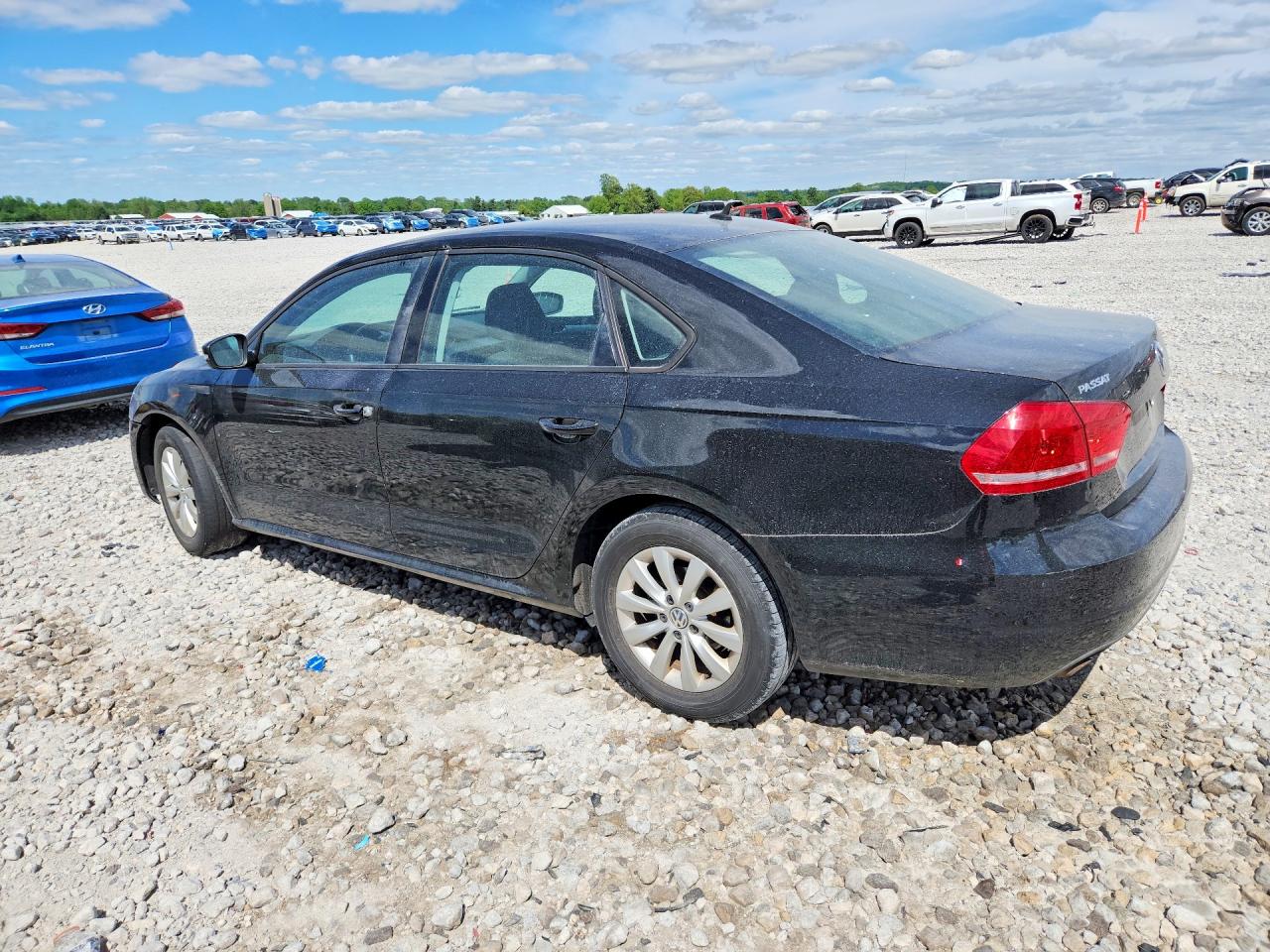2013 Volkswagen Passat VIN 1VWAP7A37DC088175 COPART salvage auction — Side, MI - CERTIFICATE OF TITLE, sold $725 on 2026-07-02 (photo 2)