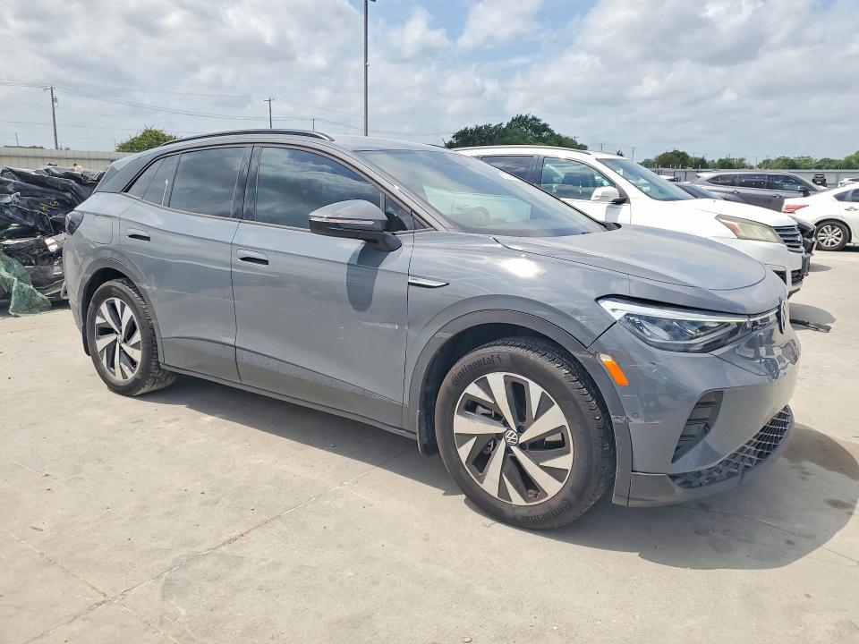 2025 Volkswagen Id.4 VIN 1V2CRPE81SC012538 COPART salvage auction — HAIL, TX - SALVAGE VEHICLE TITLE, sold $15,500 on 2026-07-09 (photo 4)