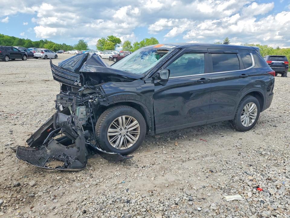 2022 Mitsubishi Outlander VIN JA4J4TA8XNZ033101 COPART salvage auction — FRONT END, Ma - Cert Of Title-Salvage, sold $925 on 2026-07-08 (photo 1)