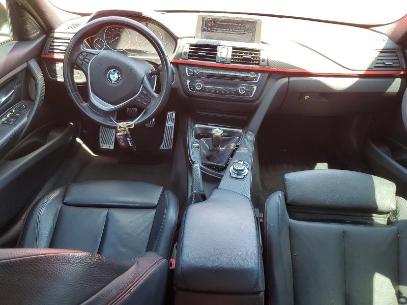 2012 BMW 3er VIN WBA3A9C50CF077701 COPART salvage auction — MECHANICAL, Ca - Salvage Certificate, sold $1,700 on 2026-07-16 (photo 8)