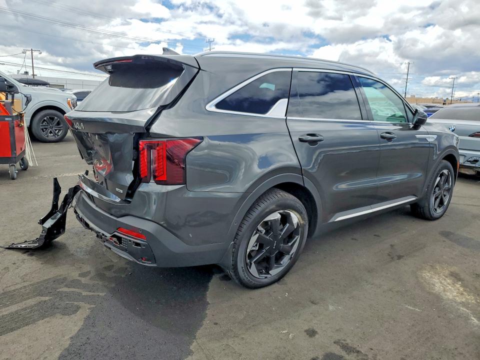 2025 Kia VIN KNDRKDJG1S5416925 COPART salvage auction — REAR END, Ca - Salvage Certificate, sold $18,100 on 2026-07-15 (photo 3)