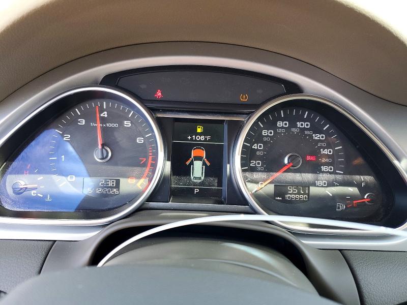 2013 Audi Q7 VIN WA1LGAFE4DD003901 COPART salvage auction — SIDE, Nv - Salvage Title, sold $2,250 on 2026-07-20 (photo 9)