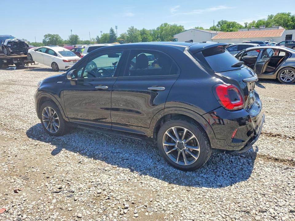 2021 Fiat 500 VIN ZFBNF3C1XMP945130 COPART salvage auction — REAR END, Oh - Cert Of Title-Salvage, sold $2,050 on 2026-07-02 (photo 2)
