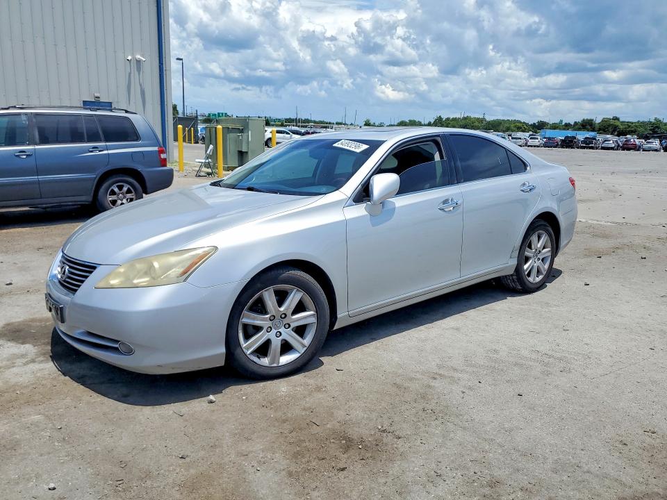 2007 Lexus Es 350 VIN JTHBJ46G672054434 COPART salvage auction — FRONT END, Fl - Cert Of Title Slvg Rebuildable, sold $700 on 2026-07-08 (photo 1)