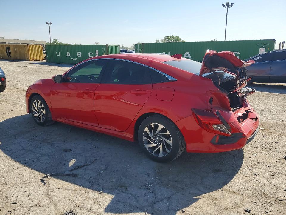 2018 Honda Civic VIN 2HGFC2F76JH538556 COPART salvage auction — REAR END, In - Certificate Of Title, sold $6,800 on 2026-07-02 (photo 2)