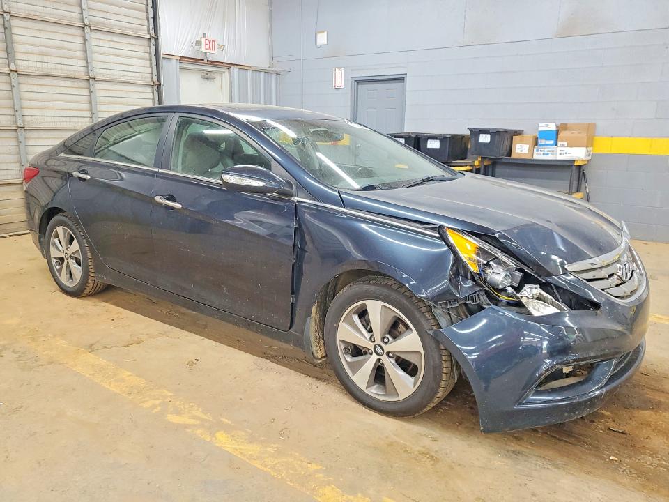 2013 Hyundai Sonata VIN 5NPEC4AC6DH536361 COPART salvage auction — FRONT END, Nc - Salvage Certificate Of Title, sold $150 on 2026-07-22 (photo 4)