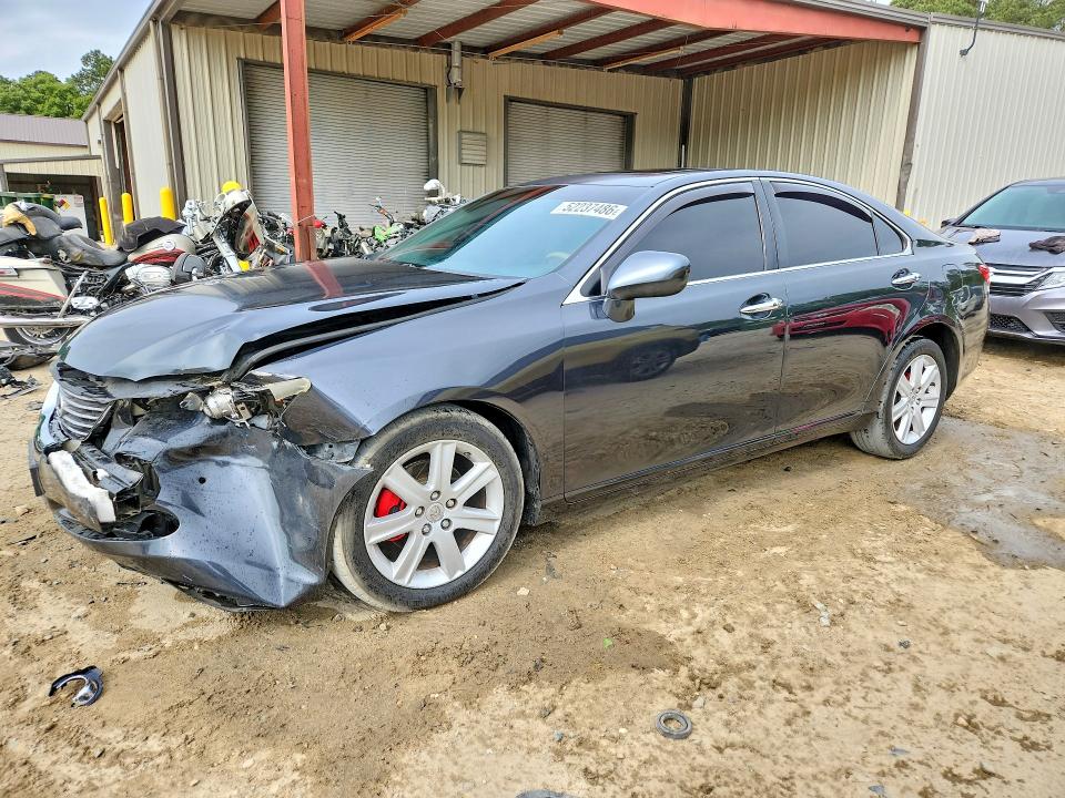 2007 Lexus ES VIN JTHBJ46G872080792 COPART salvage auction — FRONT END, De - Salvage Certificate, sold $250 on 2026-07-28 (photo 1)