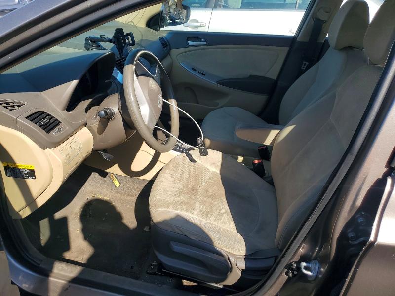 2014 Hyundai Accent VIN KMHCT4AE4EU638592 COPART salvage auction — ALL OVER, Md - Cert Of Salvage > 75% Damage, sold $625 on 2026-07-24 (photo 7)