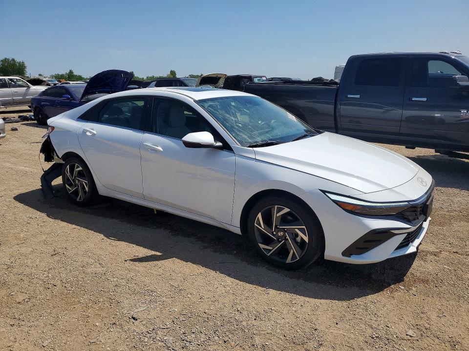 2025 Hyundai VIN KMHLP4DG2SU031877 COPART salvage auction — REAR END, Il - Salvage Certificate, sold $4,700 on 2026-07-28 (photo 4)