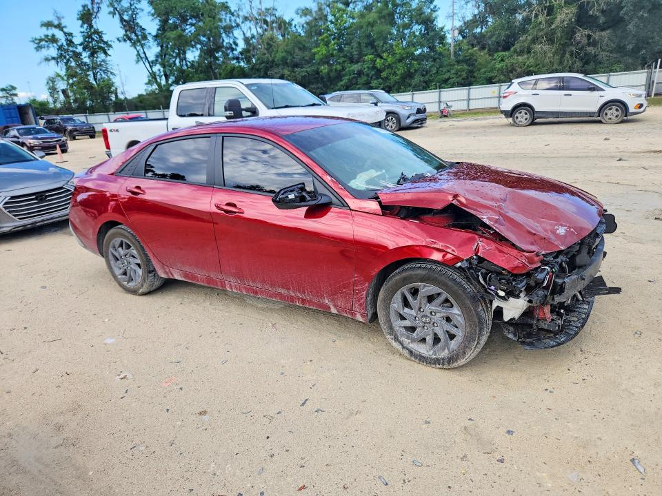 2024 Hyundai Elantra VIN KMHLM4DG1RU668665 COPART salvage auction — FRONT END, Fl - Certificate Of Destruction, sold $2,950 on 2026-07-07 (photo 4)