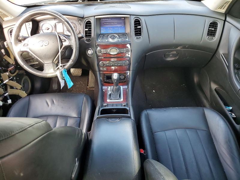 2017 Infiniti VIN JN1BJ0RR7HM413001 COPART salvage auction — FRONT END, Tx - Salvage Vehicle Title, sold $1,050 on 2026-07-06 (photo 8)