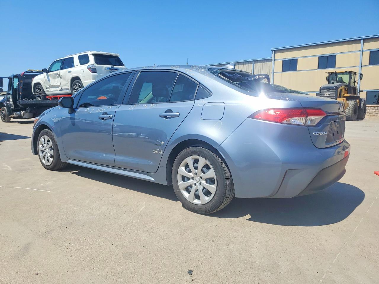 2026 Toyota Corolla VIN JTDBCMFE8T3113336 COPART salvage auction — Rear End, TX - SALVAGE VEHICLE TITLE, sold $11,700 on 2026-07-09 (photo 2)
