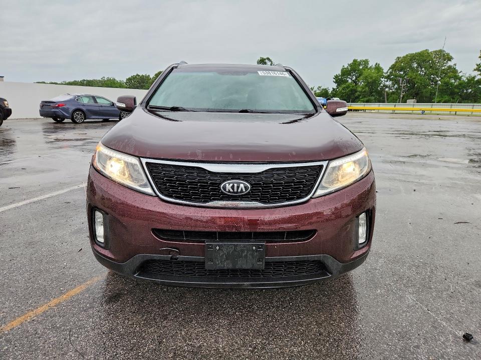 2014 Kia VIN 5XYKU4A7XEG476080 COPART salvage auction — HAIL, Mo - Salvage Certificate Of Title, sold $1,450 on 2026-07-06 (photo 5)