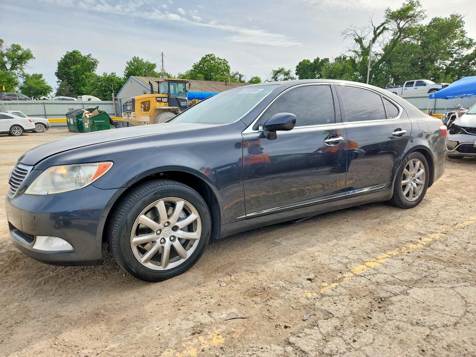 2008 Lexus Ls 460 VIN JTHBL46F585076104 COPART salvage auction — HAIL, KS - CERT OF TITLE-SALVAGE, sold $1,650 on 2026-07-08 (photo 1)