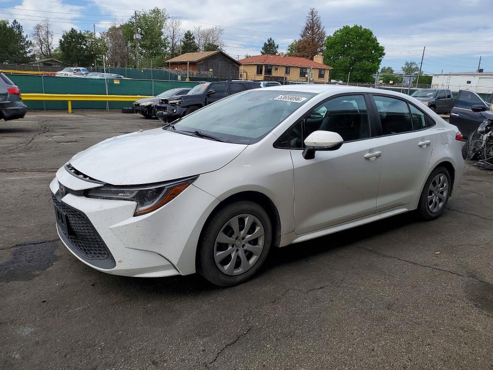 2021 Toyota VIN 5YFEPMAE2MP187580 COPART salvage auction — FRONT END, CO - SALVAGE TITLE (P), sold $3,050 on 2026-07-28 (photo 1)