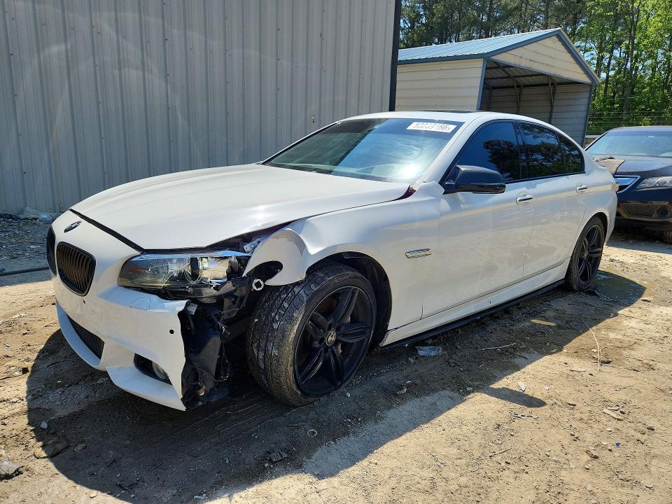 2016 BMW 5er VIN WBAKP9C53GD980596 COPART salvage auction — FRONT END, De - Salvage Certificate, sold $1,050 on 2026-07-28 (photo 1)