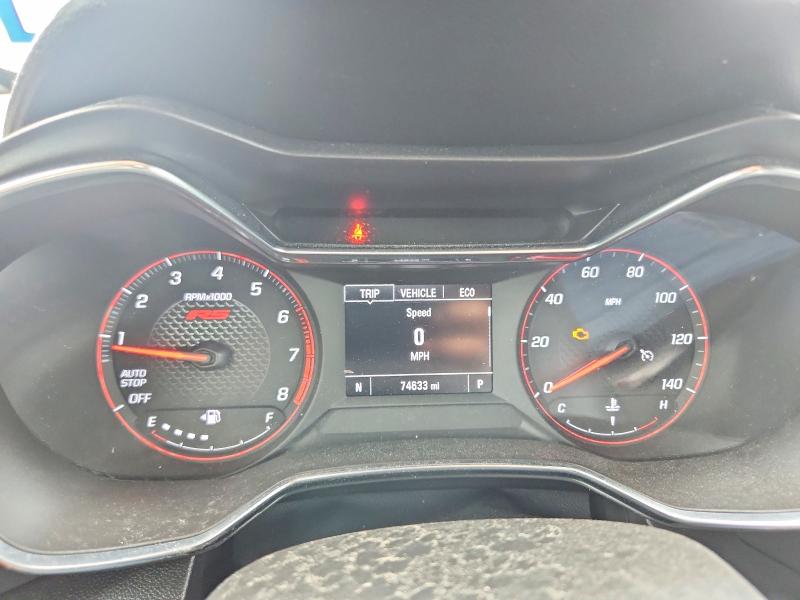 2022 Chevrolet Trailblazer VIN KL79MTSL5NB097418 COPART salvage auction — REAR END, Tx - Salvage Vehicle Title, sold $4,050 on 2026-07-21 (photo 9)