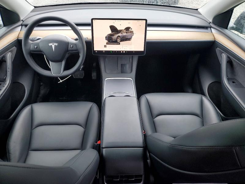 2022 Tesla Model y VIN 7SAYGDEE1NA015450 COPART salvage auction — REAR END, Nc - Salvage Certificate Of Title, sold $4,550 on 2026-07-29 (photo 8)