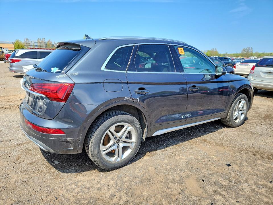 2023 Audi Q5 VIN WA1AAAFY4P2043592 COPART salvage auction — VANDALISM, On - Permit No Brand - Unfit, sold $18,900 on 2026-07-15 (photo 3)