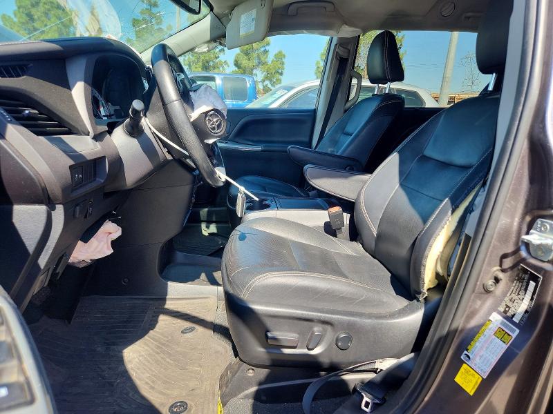 2020 Toyota Sienna VIN 5TDXZ3DCXLS087367 COPART salvage auction — FRONT END, Ca - Salvage Certificate, sold $11,200 on 2026-07-14 (photo 7)