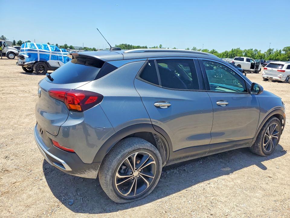 2021 Buick Encore VIN KL4MMFSL7MB154340 COPART salvage auction — FRONT END, Tx - Salvage Vehicle Title, sold $2,650 on 2026-07-12 (photo 3)
