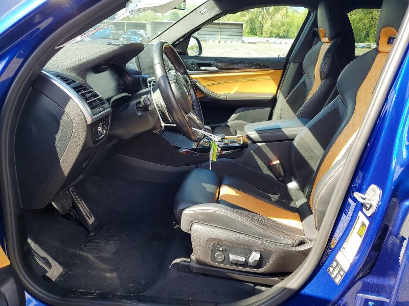2022 BMW X4 VIN 5YM23EC00N9N37115 COPART salvage auction — UNDERCARRIAGE, Or - Salvage Title Certificate, sold $34,250 on 2026-09-14 (photo 7)