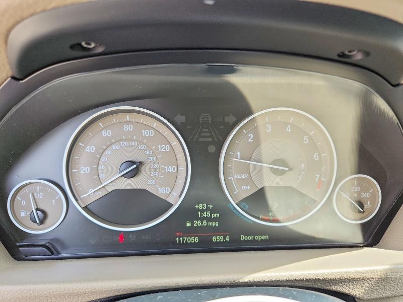 2012 BMW 3er VIN WBA3A5C57CF259615 COPART salvage auction — FRONT END, WA - BILL OF SALE, sold $125 on 2026-07-24 (photo 9)