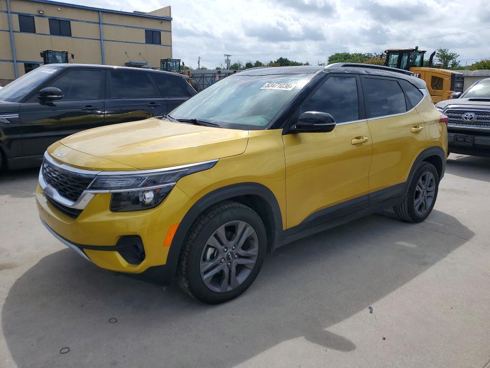 2023 Kia Seltos VIN KNDEU2AA3P7378201 COPART salvage auction — HAIL, Tx - Certificate Of Title, sold $175 on 2026-07-13 (photo 1)
