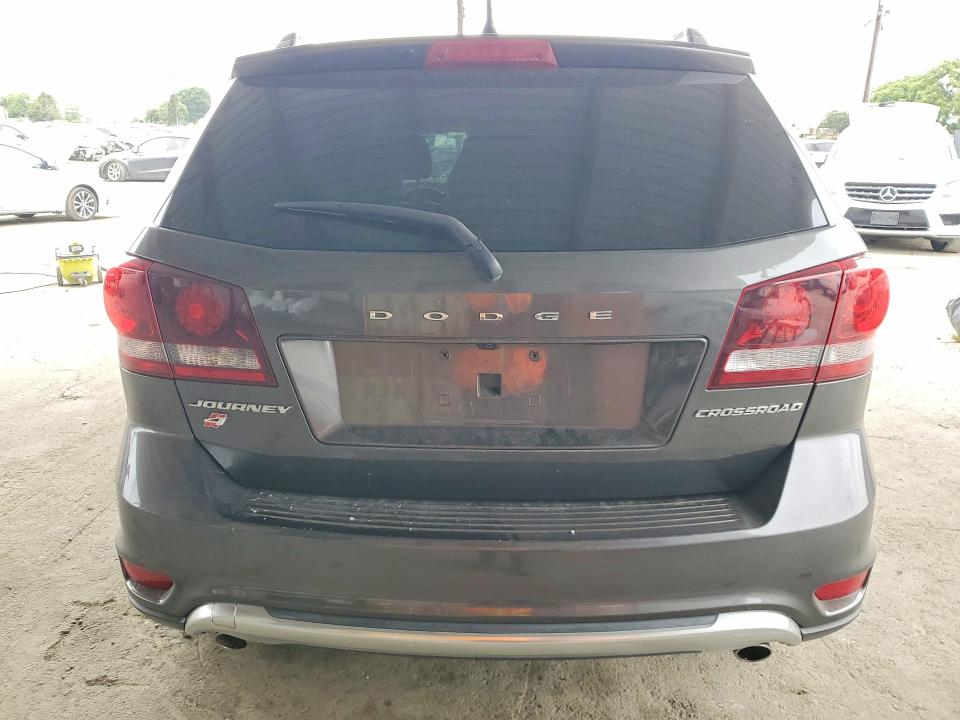 2019 Dodge Journey VIN 3C4PDDGG2KT759252 COPART salvage auction — FRONT END, Ca - Salvage Certificate, sold $950 on 2026-07-02 (photo 6)