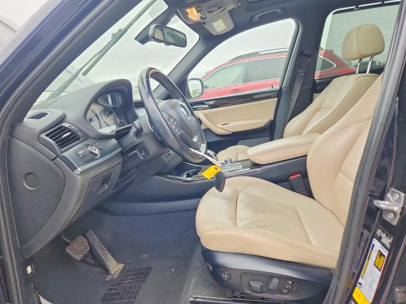 2011 BMW X3 VIN 5UXWX7C53BL732659 COPART salvage auction — FRONT END, Mi - Certificate Of Title, sold $1,300 on 2026-07-09 (photo 7)