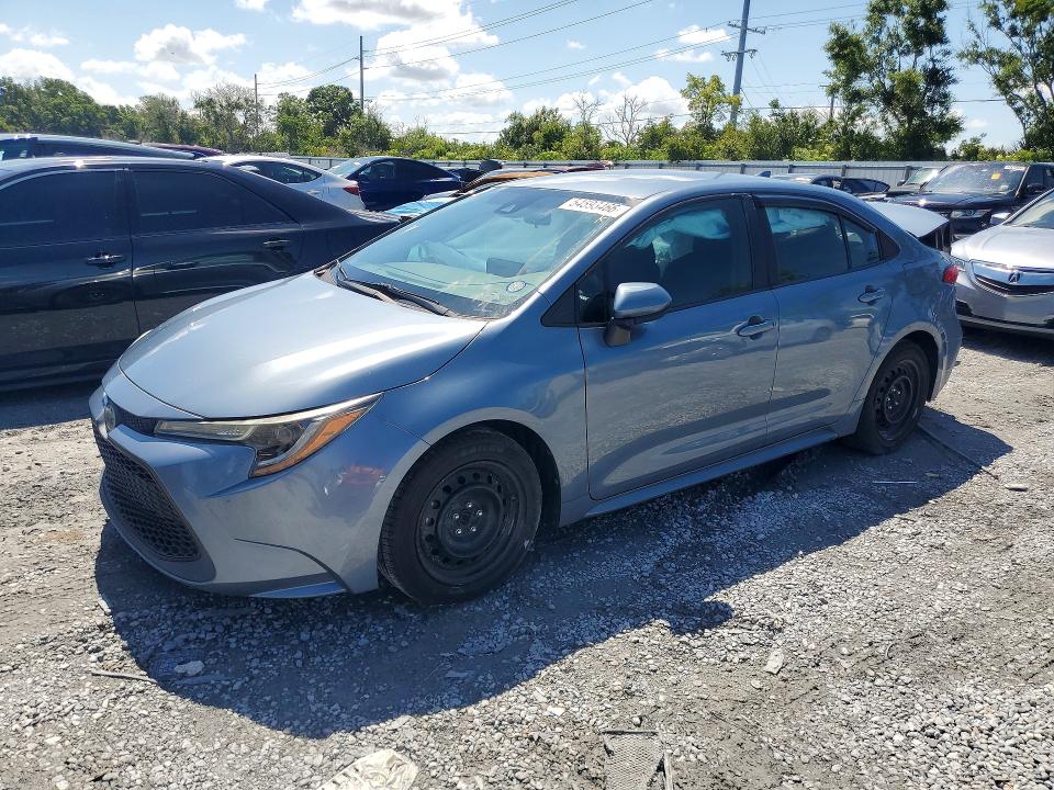 2021 Toyota Corolla VIN 5YFEPMAE4MP156315 COPART salvage auction — SIDE, Fl - Certificate Of Destruction, sold $15 on 2026-07-21 (photo 1)