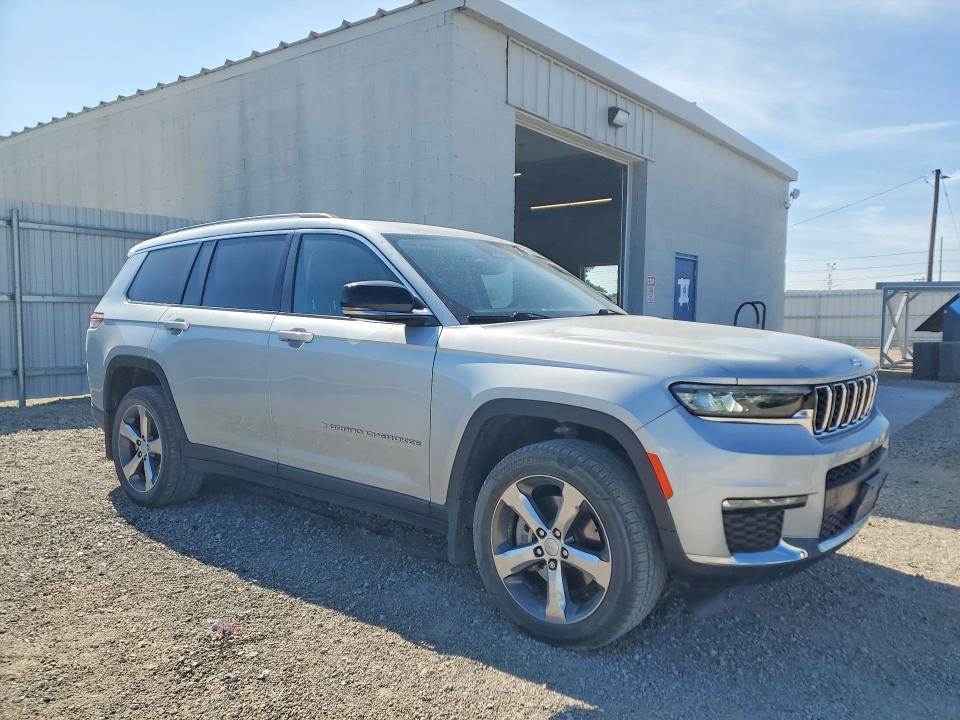2022 Jeep Grand cherokee l VIN 1C4RJKBG4N8519457 COPART salvage auction — HAIL, IA - CERT OF TITLE-SALVAGE TITLE, sold $125 on 2026-07-29 (photo 4)