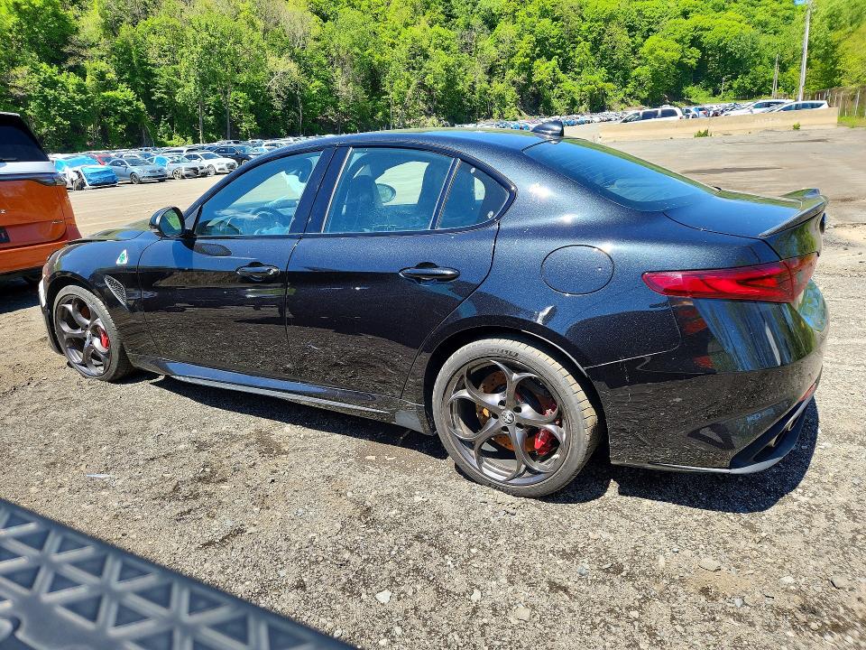 2023 Alfa romeo Giulia VIN ZARFAMEVXP7676787 COPART salvage auction — FRONT END, Ny - Mv-907A Salvage Certificate, sold $18,700 on 2026-07-30 (photo 2)