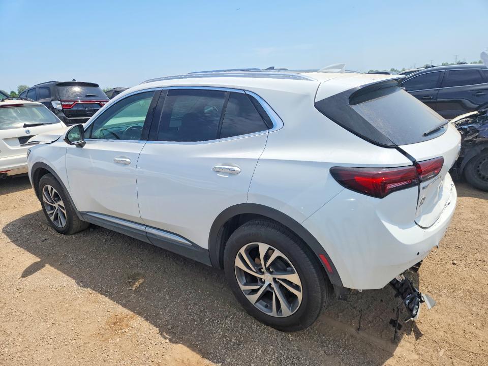 2021 Buick Envision VIN LRBFZNR48MD077361 COPART salvage auction — FRONT END, Il - Salvage Certificate, sold $4,100 on 2026-07-16 (photo 2)