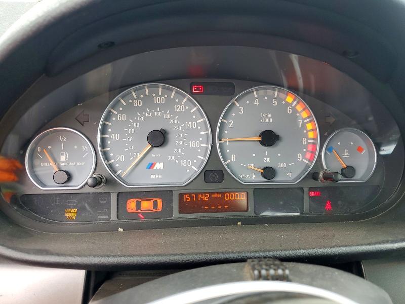 2005 BMW M3 VIN WBSBR93465PK10241 COPART salvage auction — REAR END, Or - Lien Papers Salvage, sold $8,800 on 2026-07-13 (photo 9)