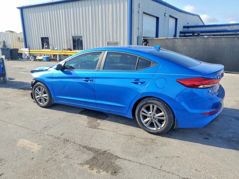 2017 Hyundai Elantra VIN KMHD84LF8HU369450 COPART salvage auction — FRONT END, Fl - Cert Of Title Slvg Rebuildable, sold $2,650 on 2026-07-14 (photo 2)