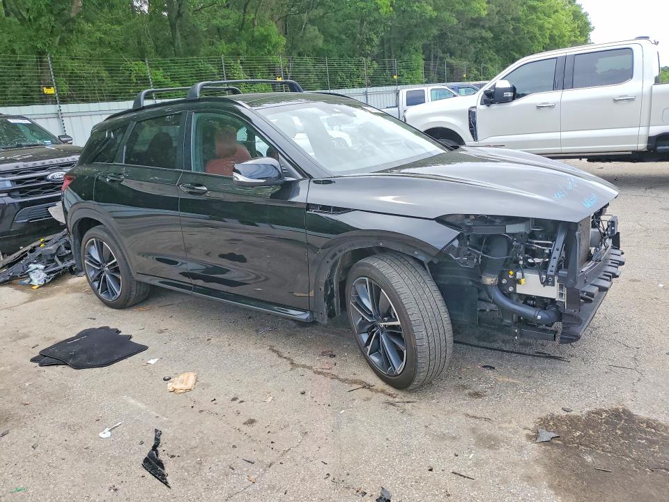 2024 Infiniti Qx50 VIN 3PCAJ5FB9RF113872 COPART salvage auction — FRONT END, Ga - Cert Of Title-Salvage, sold $10,300 on 2026-07-10 (photo 4)