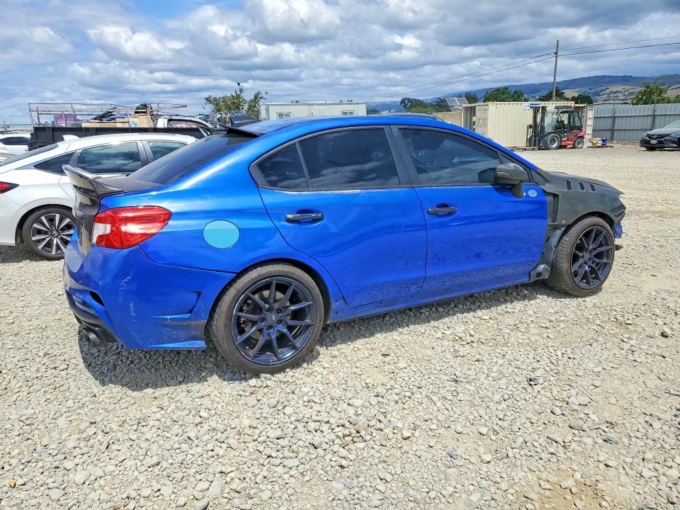 2017 Subaru Wrx VIN JF1VA1N60H8832348 COPART salvage auction — FRONT END, Ca - Salvage Certificate, sold $1,200 on 2026-07-28 (photo 3)