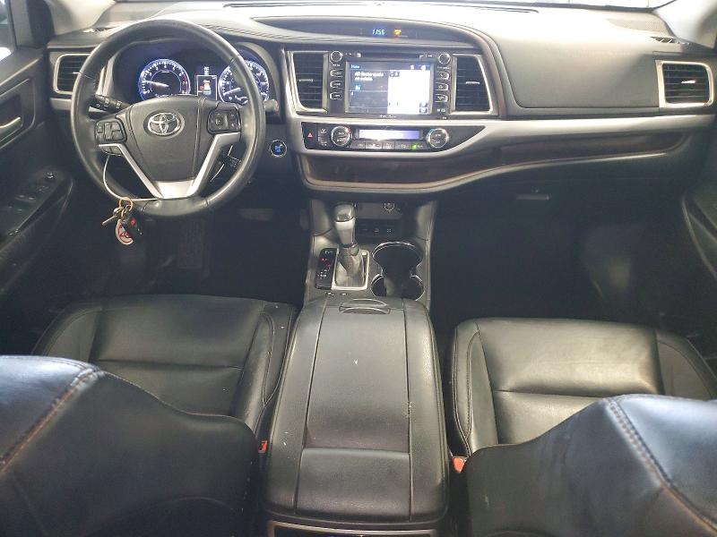 2015 Toyota Highlander VIN 5TDJKRFH3FS131705 COPART salvage auction — FRONT END, Mn - Cert Of Title-Salvage, sold $325 on 2026-07-21 (photo 8)