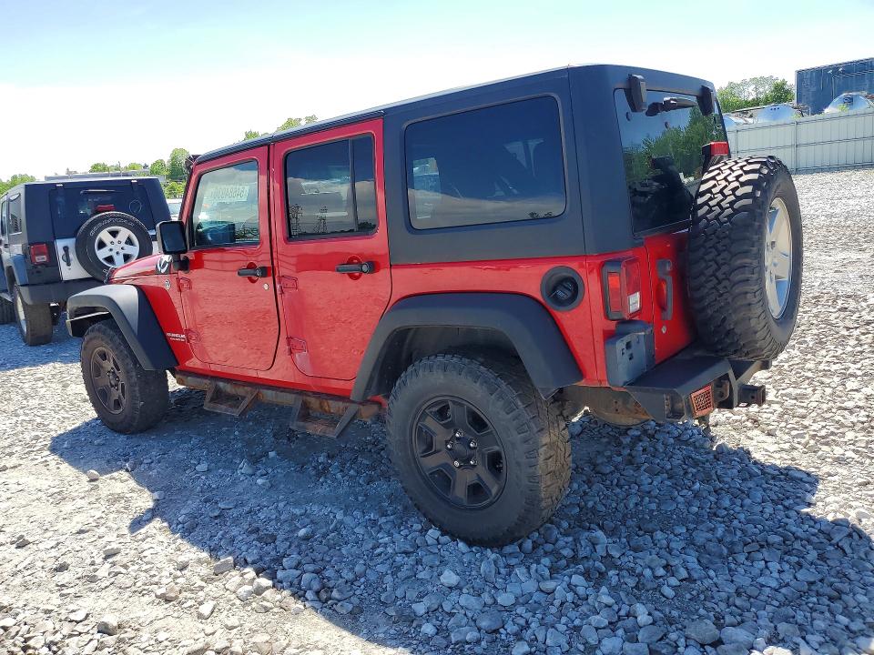 2012 Jeep Wrangler / VIN 1C4HJWFG0CL100108 COPART salvage auction — MECHANICAL, Oh - Certificate Of Title (P), sold $4,600 on 2026-07-09 (photo 2)