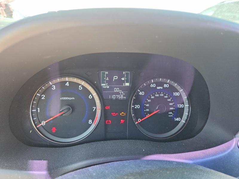 2016 Hyundai Accent VIN KMHCT5AE4GU261187 COPART salvage auction — FRONT END, Ut - Certificate Of Title (P), sold $550 on 2026-07-21 (photo 9)