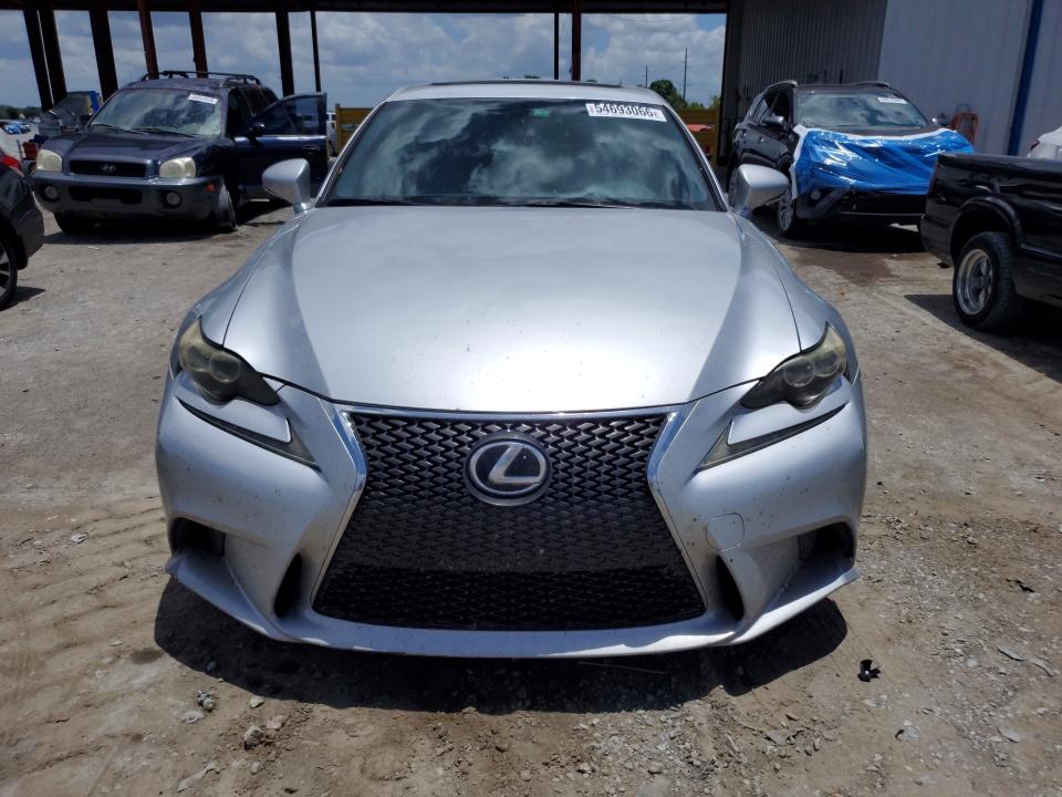 2014 Lexus Is VIN JTHBF1D2XE5012108 COPART salvage auction — REAR END, Fl - Cert Of Title Slvg Rebuildable, sold $3,100 on 2026-07-17 (photo 5)