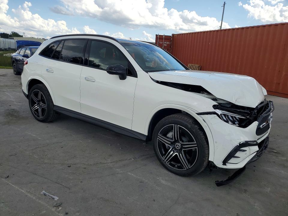 2026 Mercedes-benz Glc VIN W1NKM5GB0TF445124 COPART salvage auction — FRONT END, Fl - Cert Of Title Slvg Rebuildable, sold $35,750 on 2026-07-14 (photo 4)