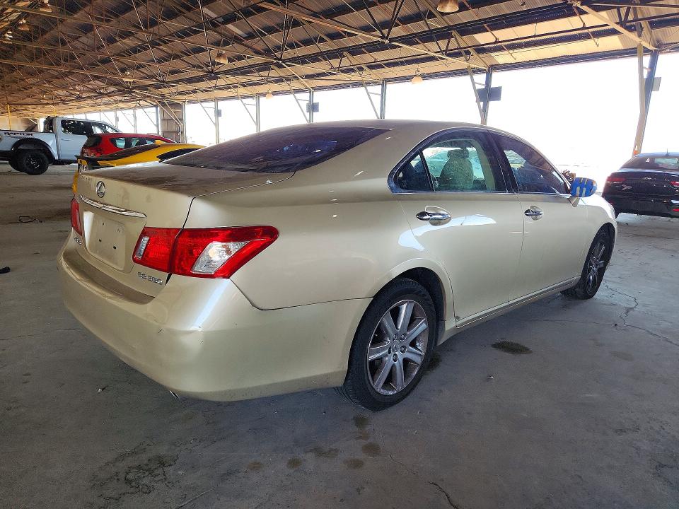 2008 Lexus Es 350 VIN JTHBJ46G482197027 COPART salvage auction — REAR END, Az - Cert Of Title-Restored Salvage, sold $1,400 on 2026-07-07 (photo 3)