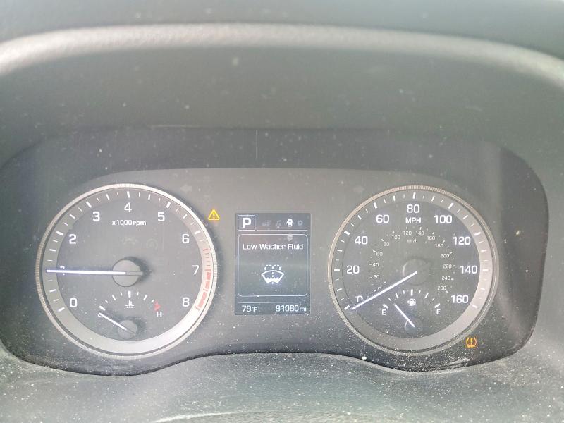 2017 Hyundai VIN KM8J33A22HU332888 COPART salvage auction — FRONT END, Tx - Salvage Vehicle Title, sold $2,100 on 2026-07-20 (photo 9)