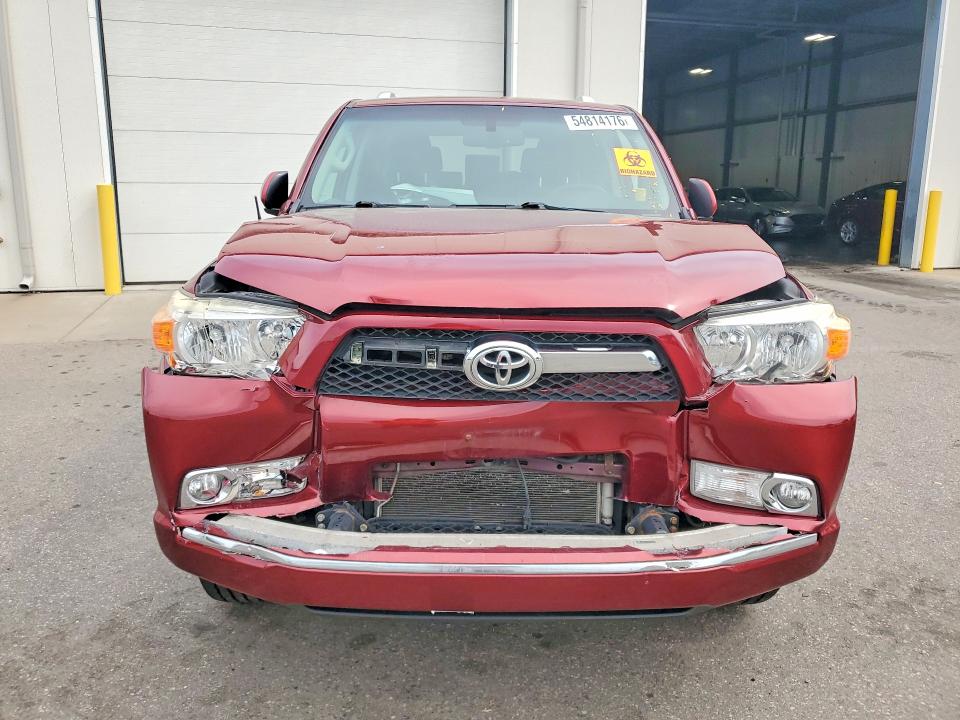 2011 Toyota 4runner VIN JTEBU5JR3B5051095 COPART salvage auction — FRONT END, Mn - Cert Of Title-Salvage, sold $4,800 on 2026-07-09 (photo 5)