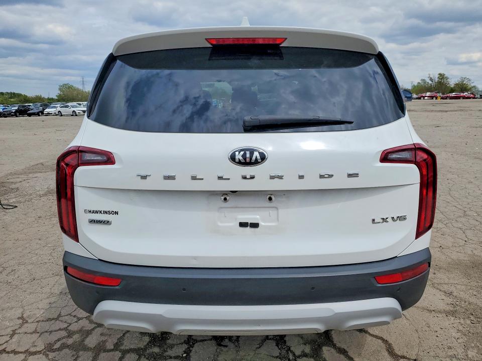 2020 Kia Telluride VIN 5XYP2DHC3LG015797 COPART salvage auction — FRONT END, Il - Salvage Certificate, sold $3,300 on 2026-07-29 (photo 6)
