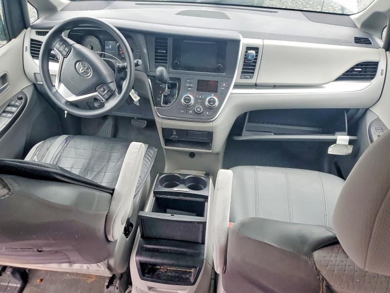 2015 Toyota Sienna VIN 5TDJK3DCXFS095080 COPART salvage auction — FRONT END, WA - BILL OF SALE, sold $2,650 on 2026-07-20 (photo 8)