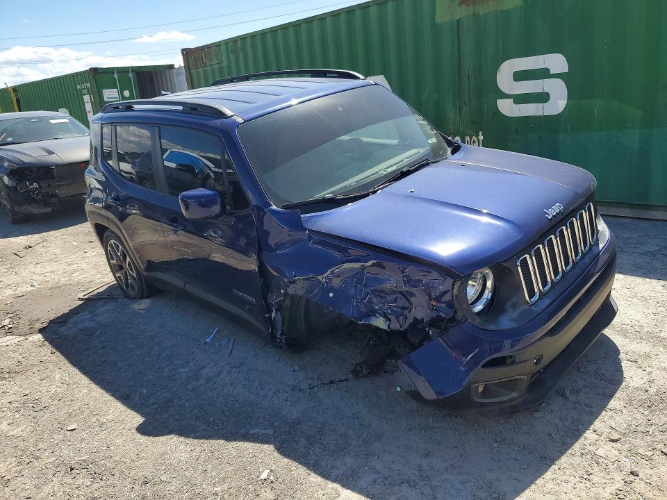 2016 Jeep Renegade VIN ZACCJBBT6GPE04003 COPART salvage auction — FRONT END, IN - CERTIFICATE OF TITLE (P), sold $250 on 2026-07-02 (photo 4)